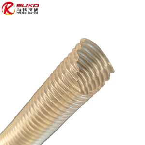 High-Performance PEEK Corrugated Pipe for Industrial Wiring Protection