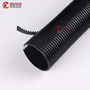 Flexible PTFE Inner Flat Outer Corrugated Tube by SUKO for Automotive Systems