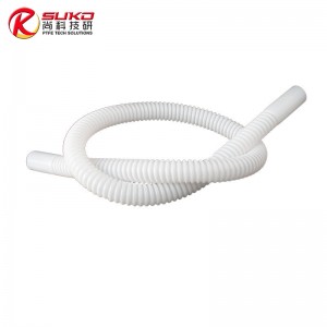 PTFE Corrugated Hose Manufacturer | Custom Corrugated Teflon Tubing