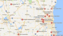 Wisconsin PTFE Products & Machine Manufacturers / Suppliers