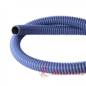 Double Wall Conductive PTFE Corrugated Hose for Semiconductor Applications