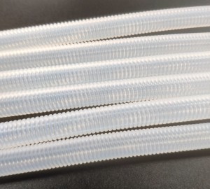 6x8mm PTFE Corrugated Hose for Chemical Transfer and Cooling Systems